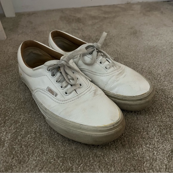 Leather white vans CLASSIC TUMBLE ERA SHOE - Picture 10 of 10